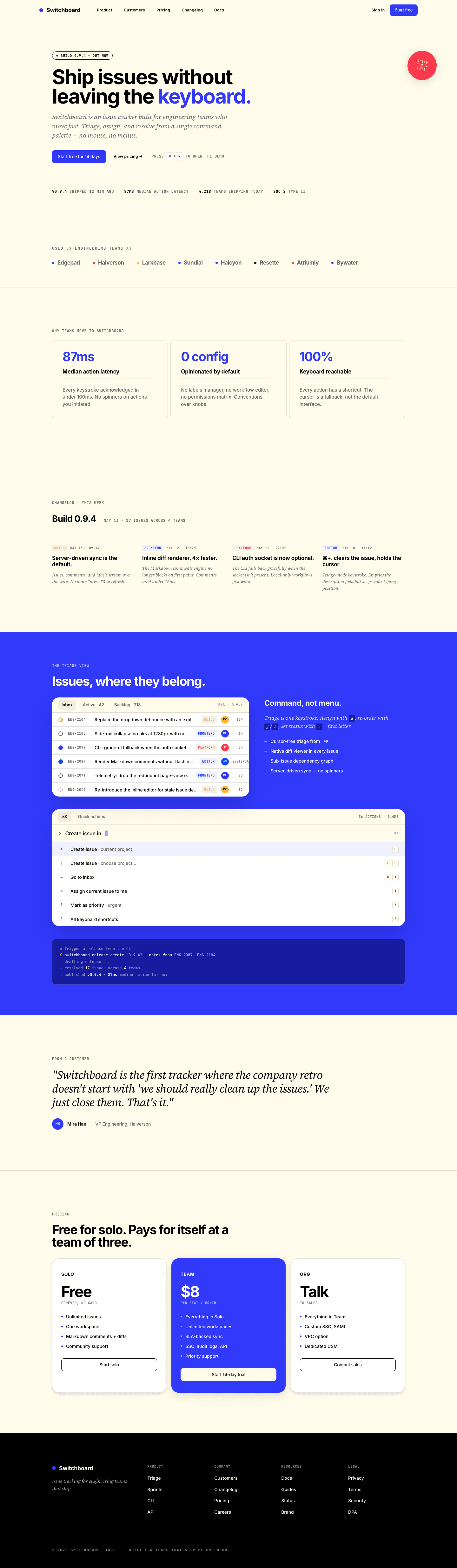 Browser SaaS (Arc) — AI-built sample