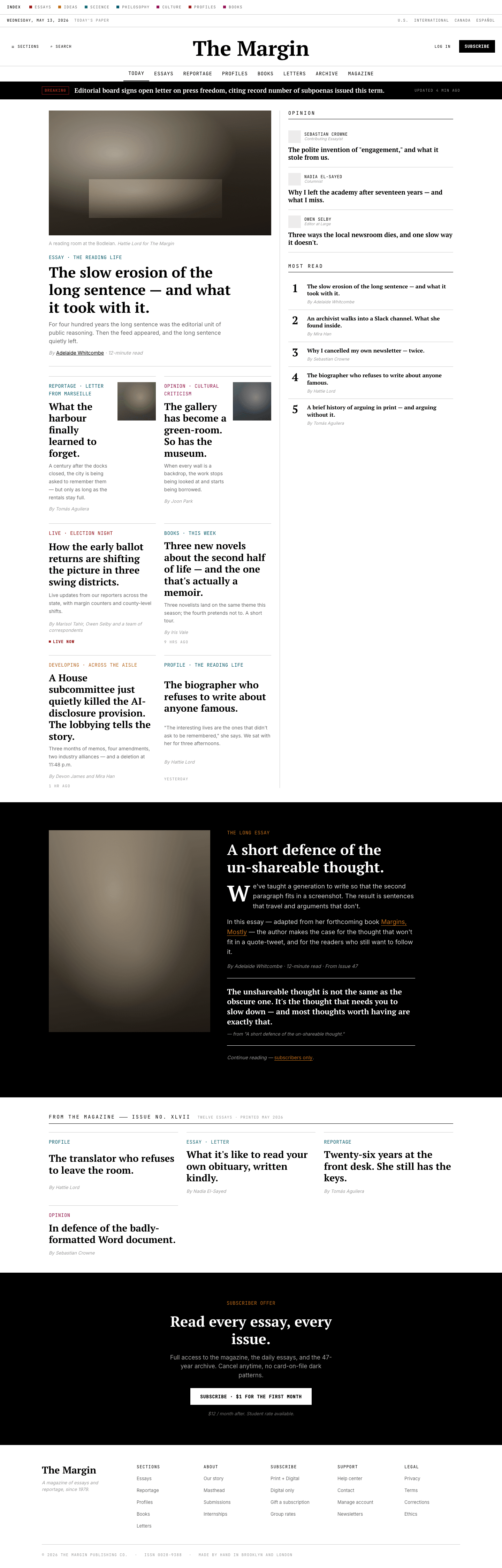Longform Essay (Aeon) — AI-built sample