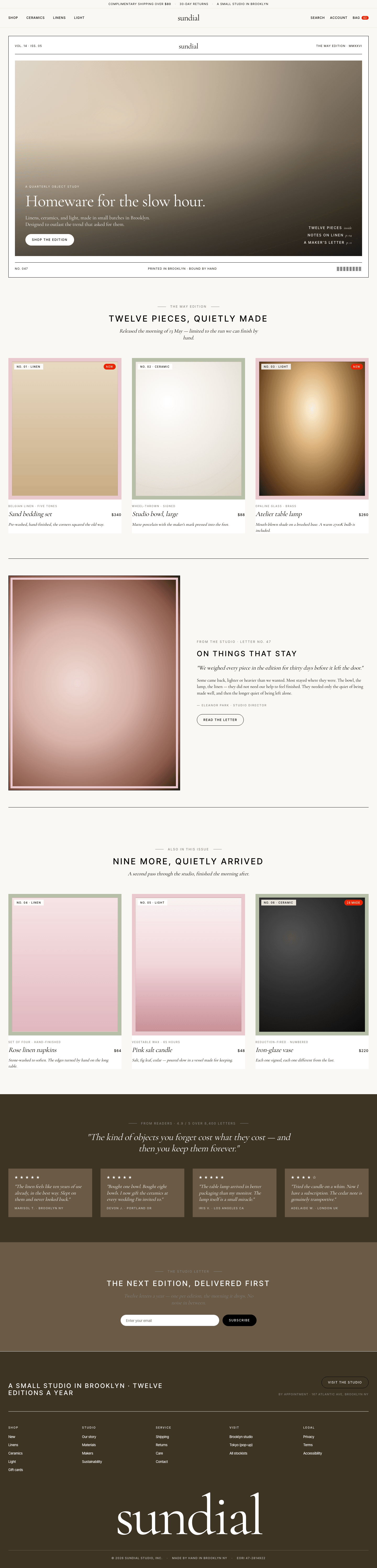 Wellness Ecom (Goop) — AI-built sample