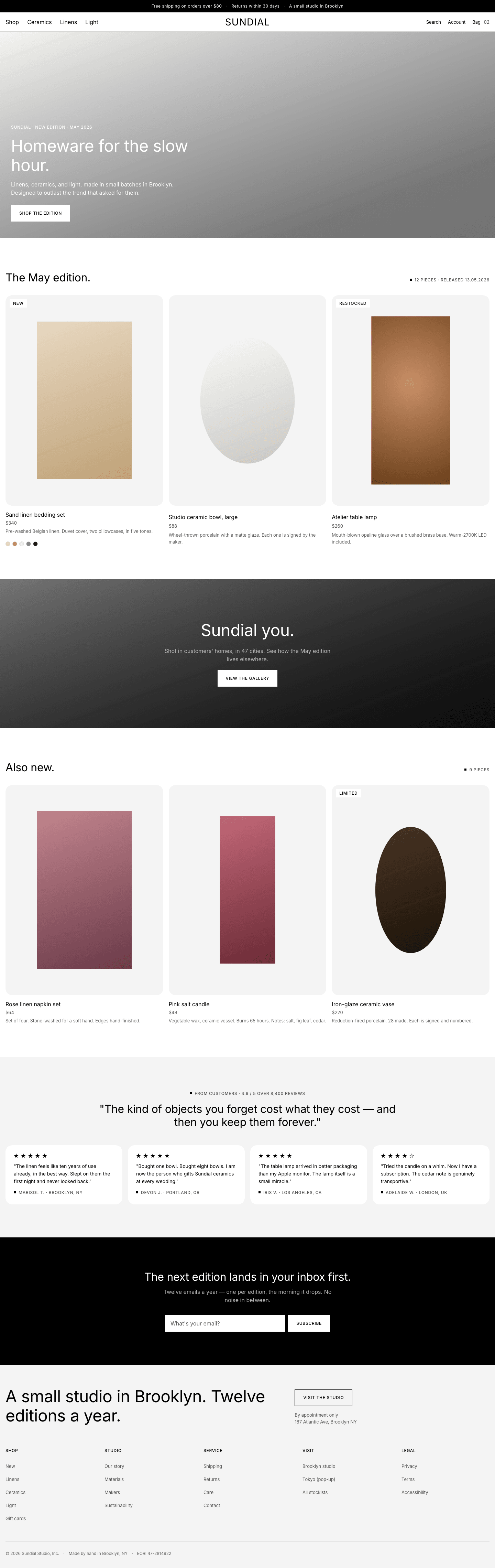 Womenswear DTC (Aritzia) — AI-built sample