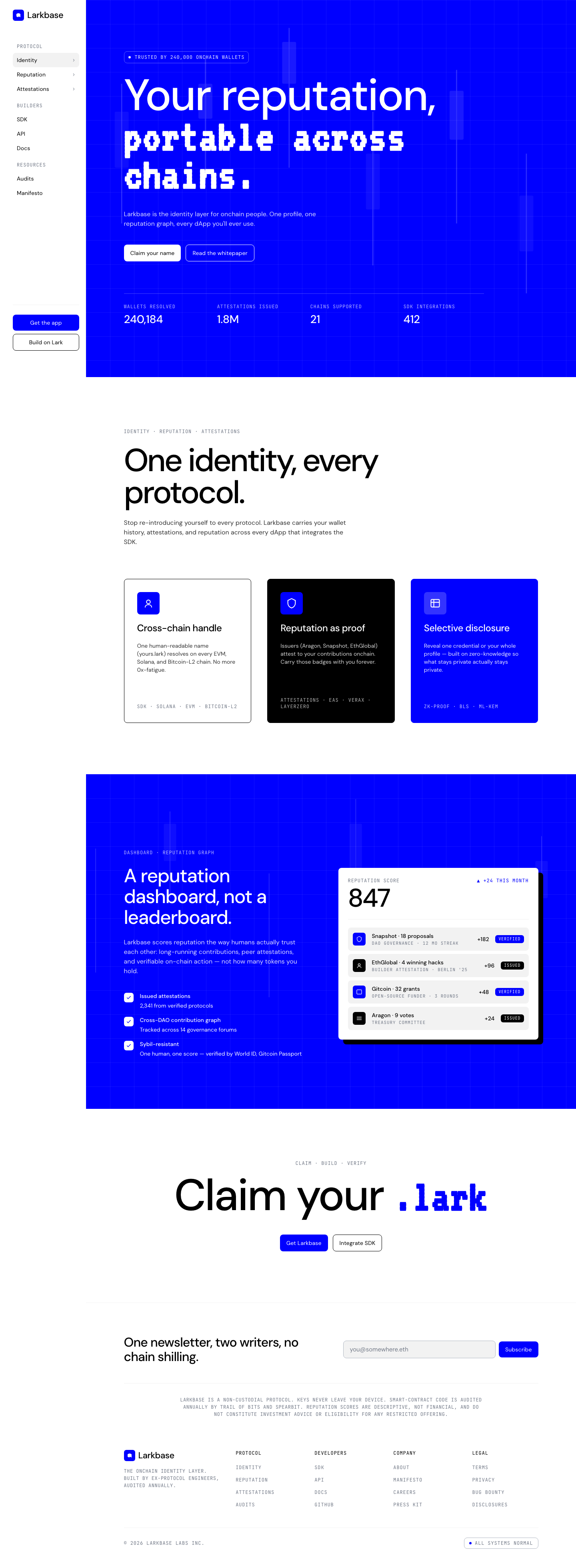 Cobalt Web3 (Base) — AI-built sample