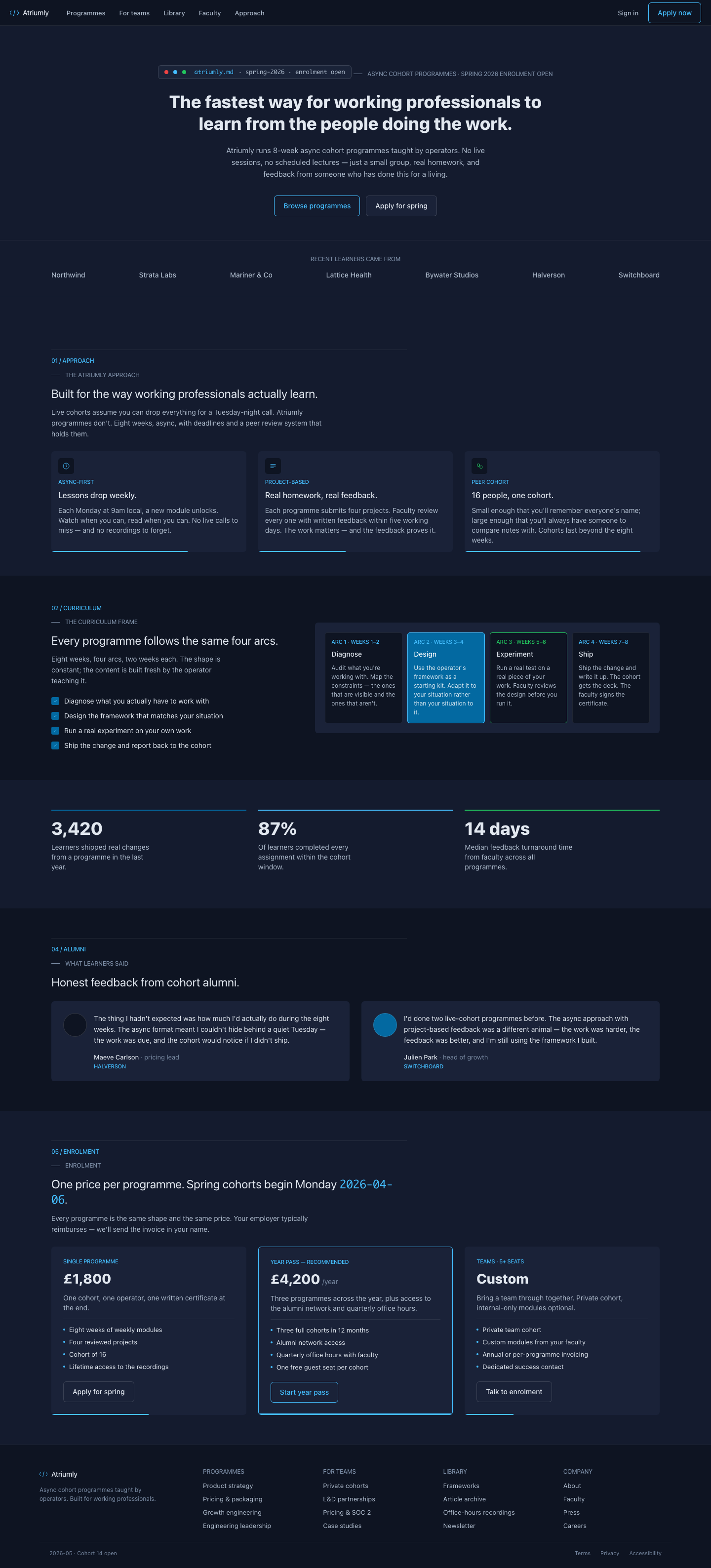 Coding Edu (Scrimba) — AI-built sample