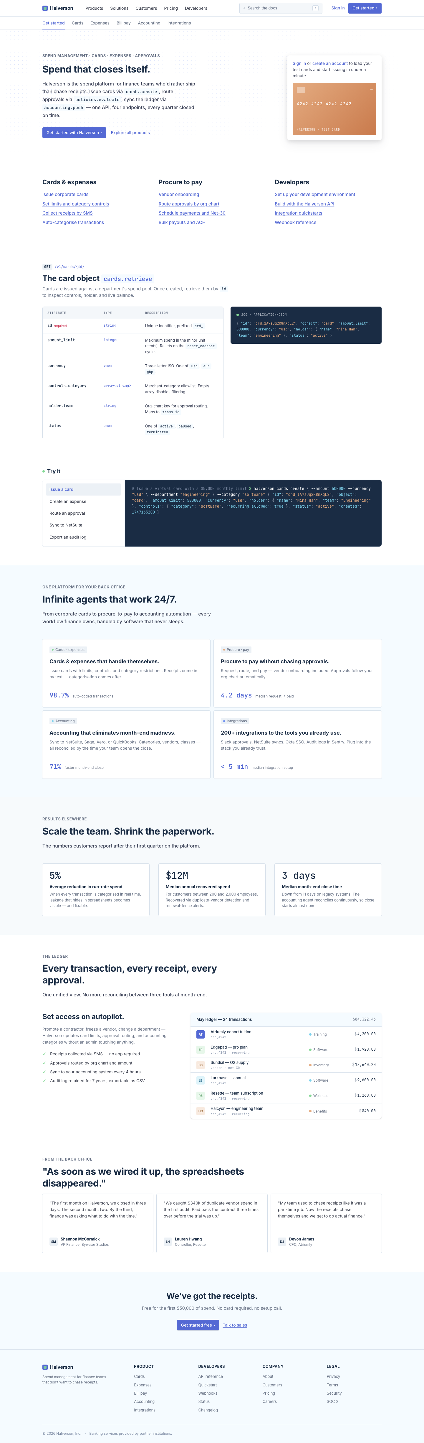 Infrastructure Fintech (Stripe Docs) — AI-built sample