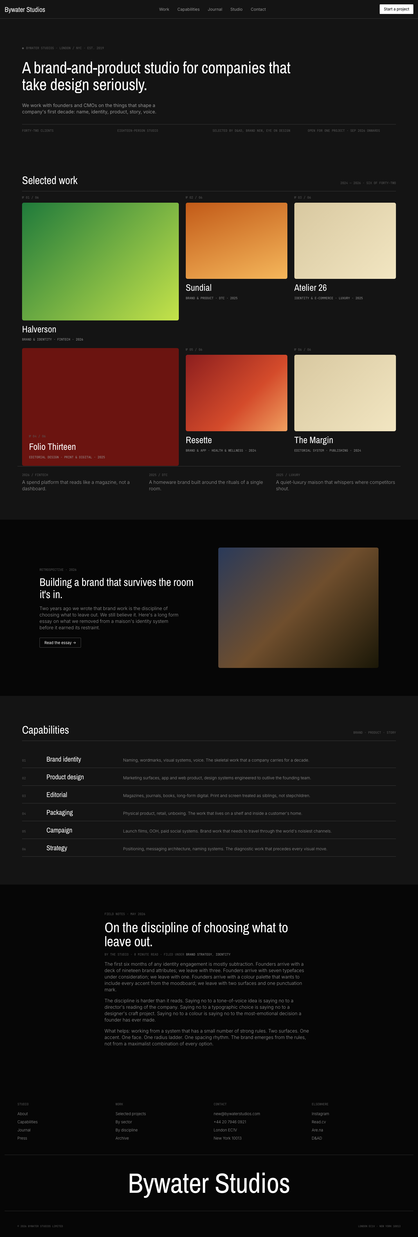London Studio (Koto) — AI-built sample