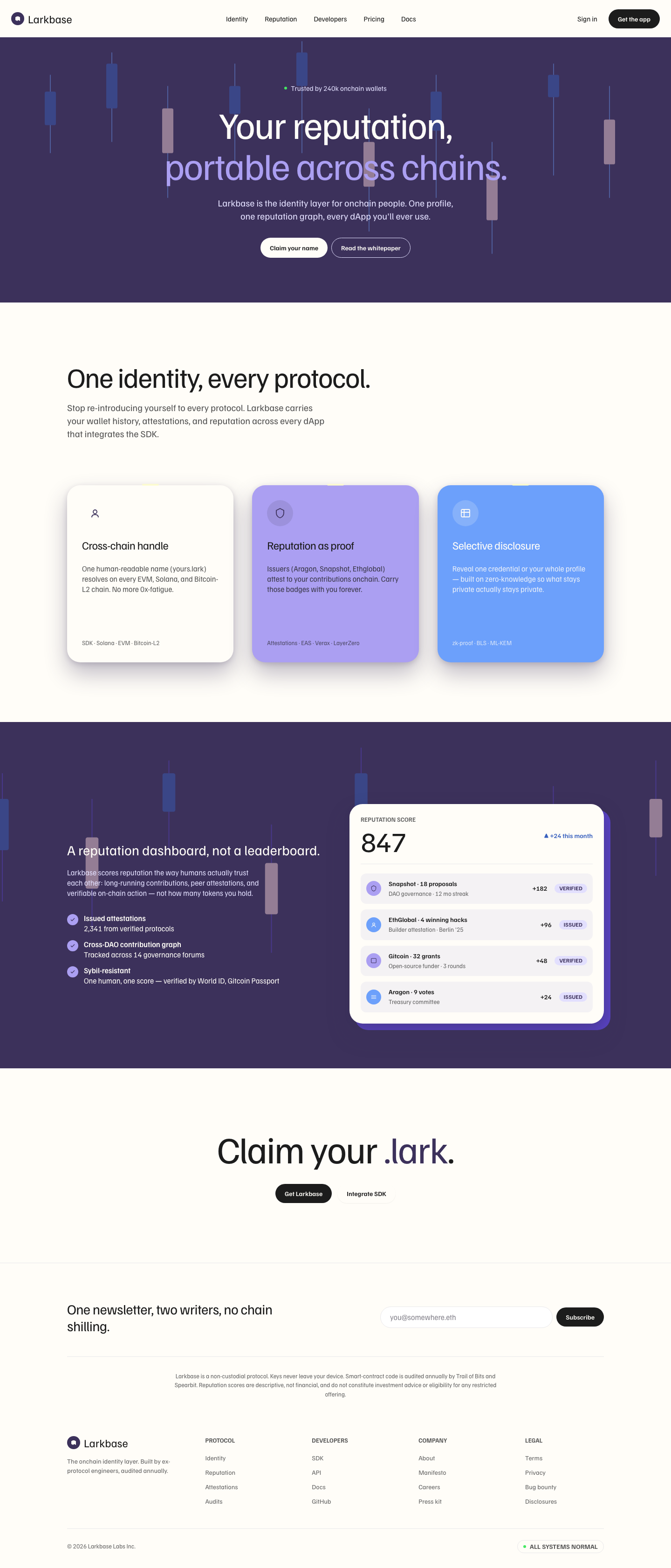 Onchain Modern (Phantom) — AI-built sample