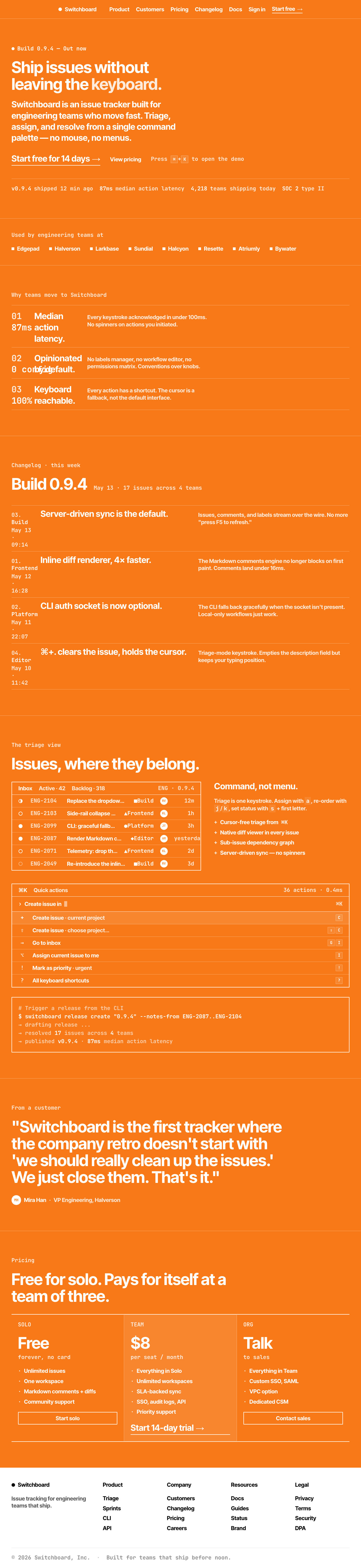 Paper SaaS (37signals) — AI-built sample