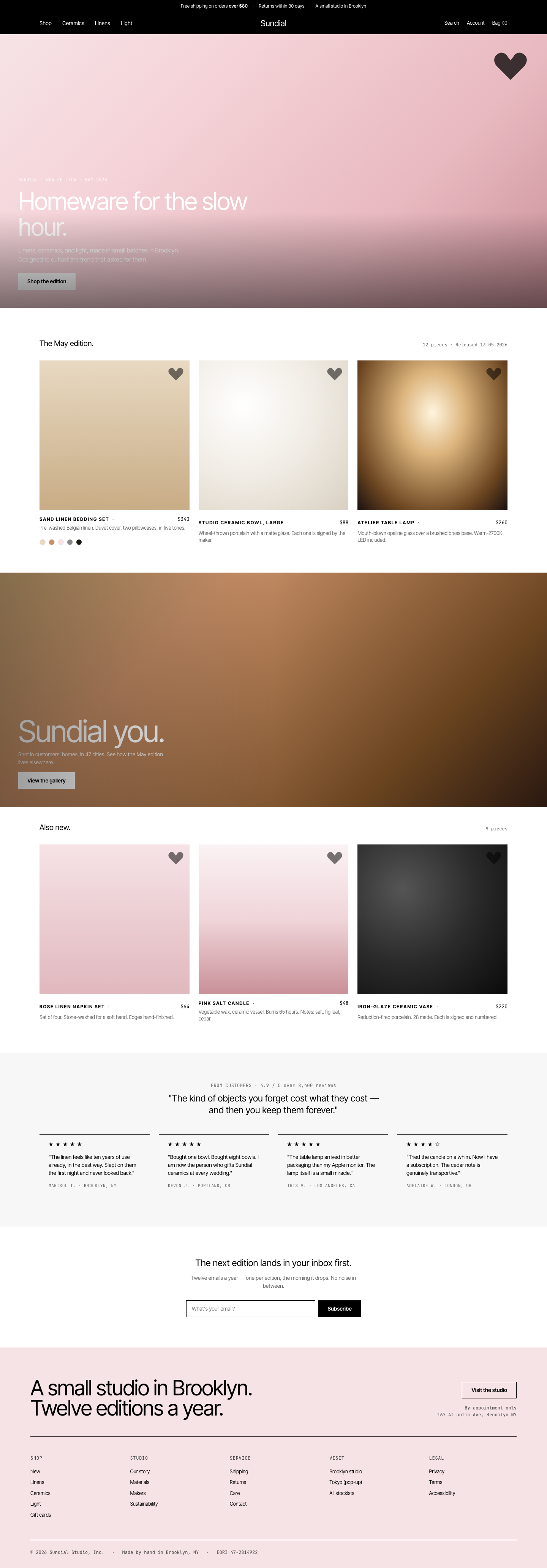 Pink Cult (Glossier) — AI-built sample