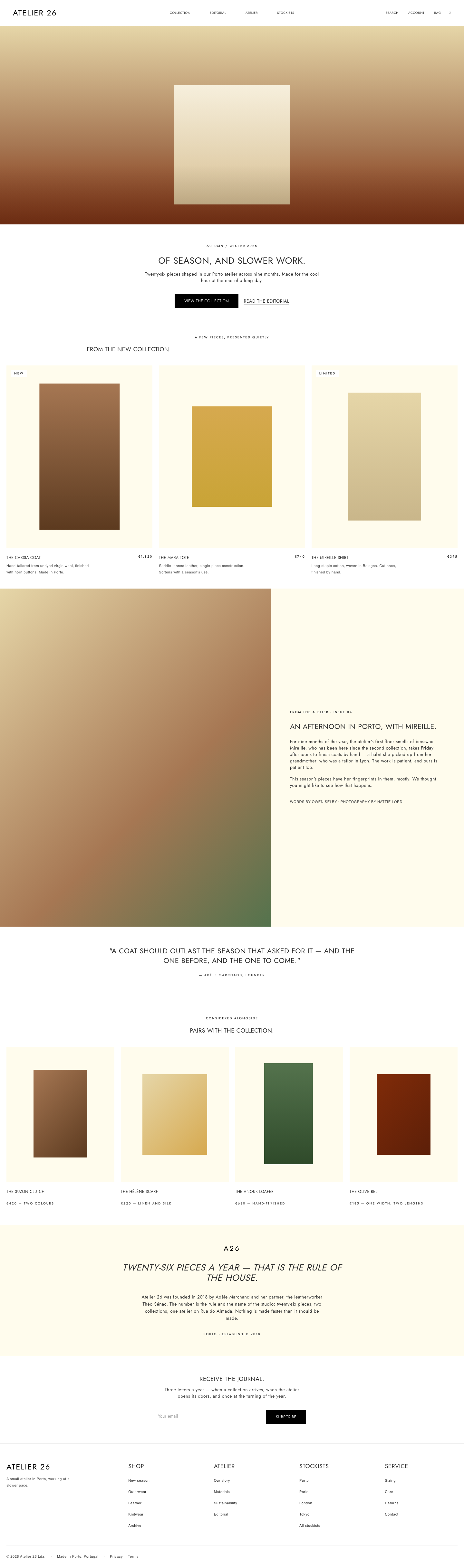 Sunwashed Luxury (Jacquemus) — AI-built sample
