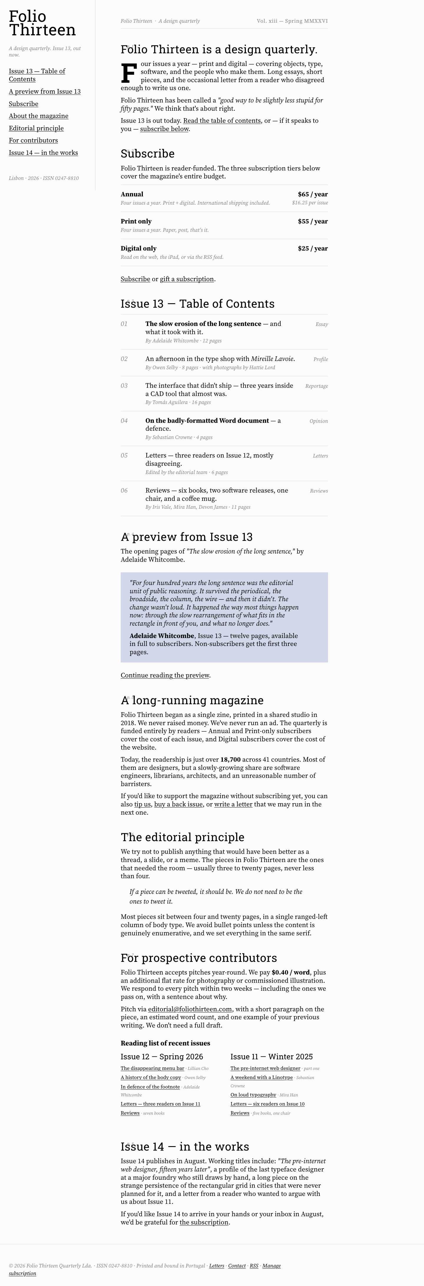 Typographic Brutalist (Practical Typography) — AI-built sample