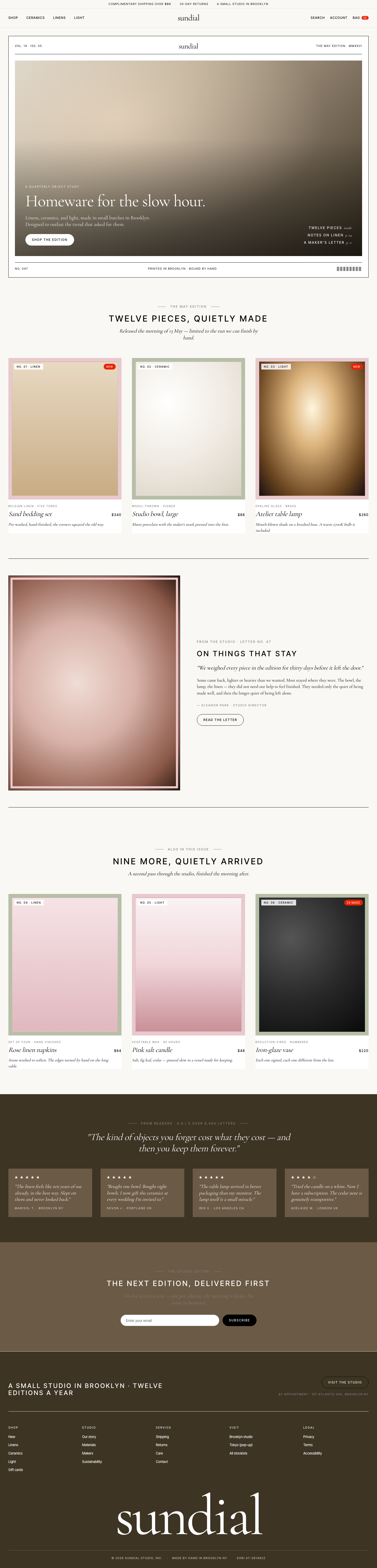 Wellness Ecom (Goop) — AI-built sample